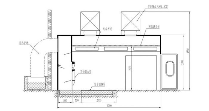 无尘喷漆房设计图